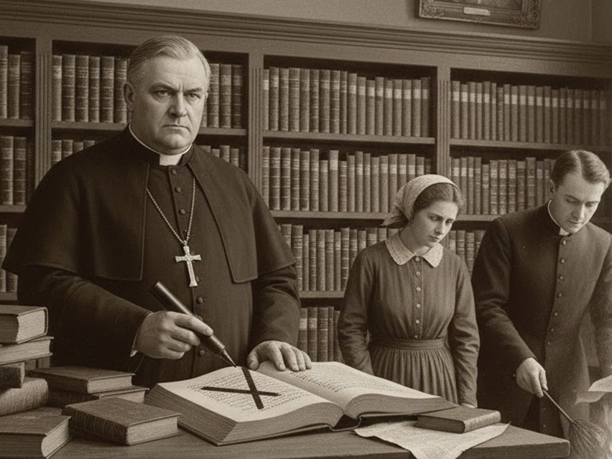 La censure littéraire imposée par le clergé&nbsp;québécois