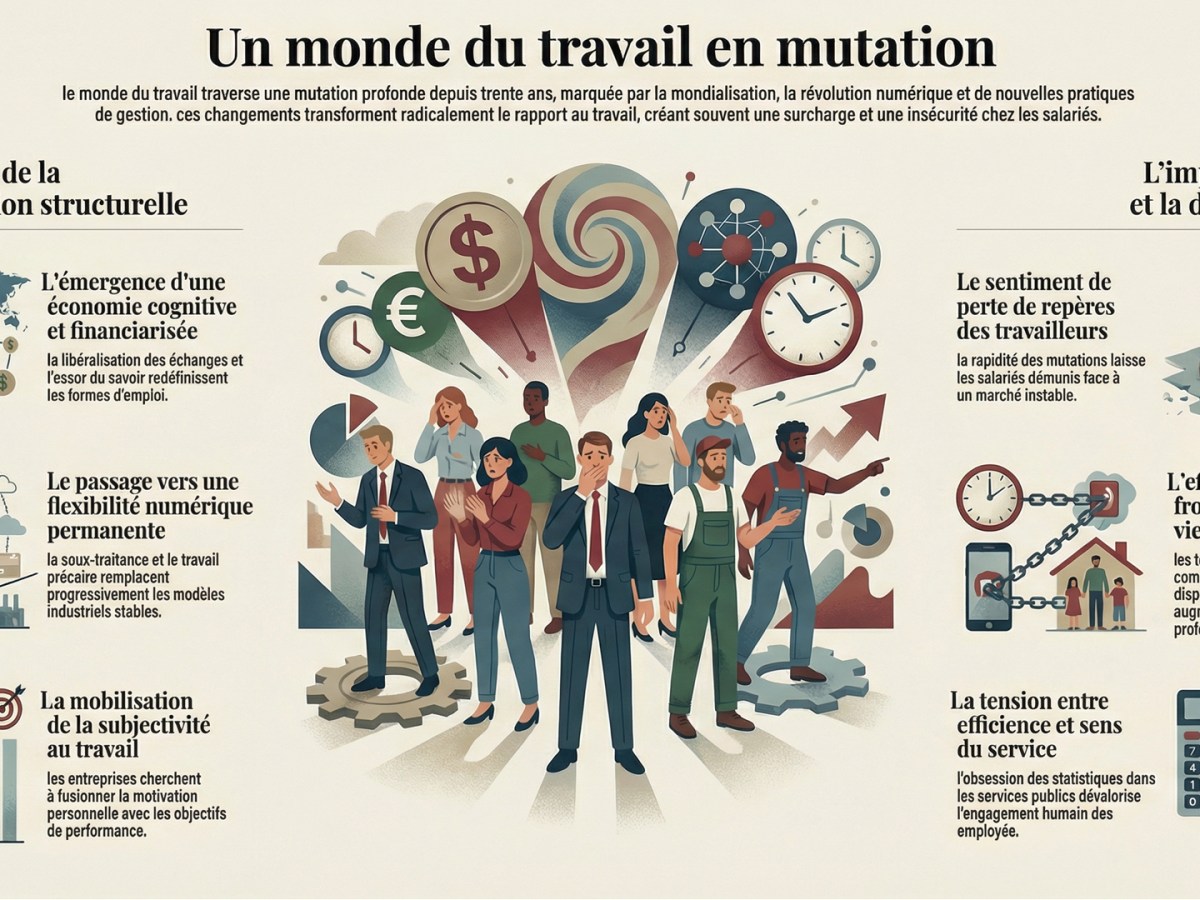 Un monde du travail en profonde&nbsp;mutation