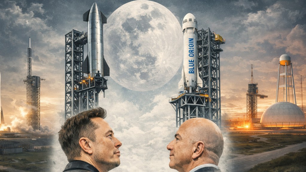 Musk, Bezos et la reconquête de la&nbsp;lune