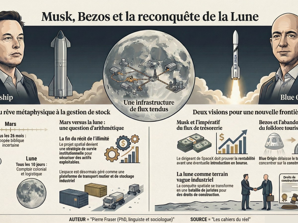 Musk, Bezos et la reconquête de la&nbsp;lune