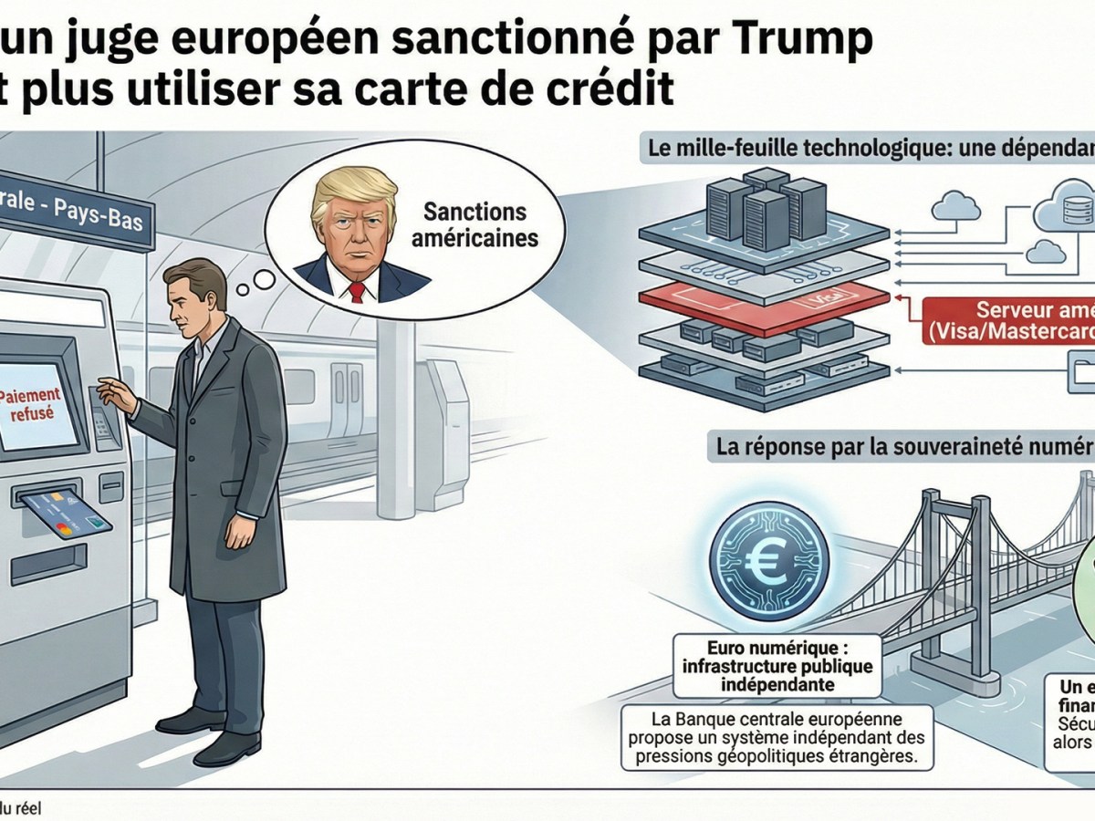 Quand un juge européen sanctionné par Trump ne peut plus utiliser sa carte de&nbsp;crédit
