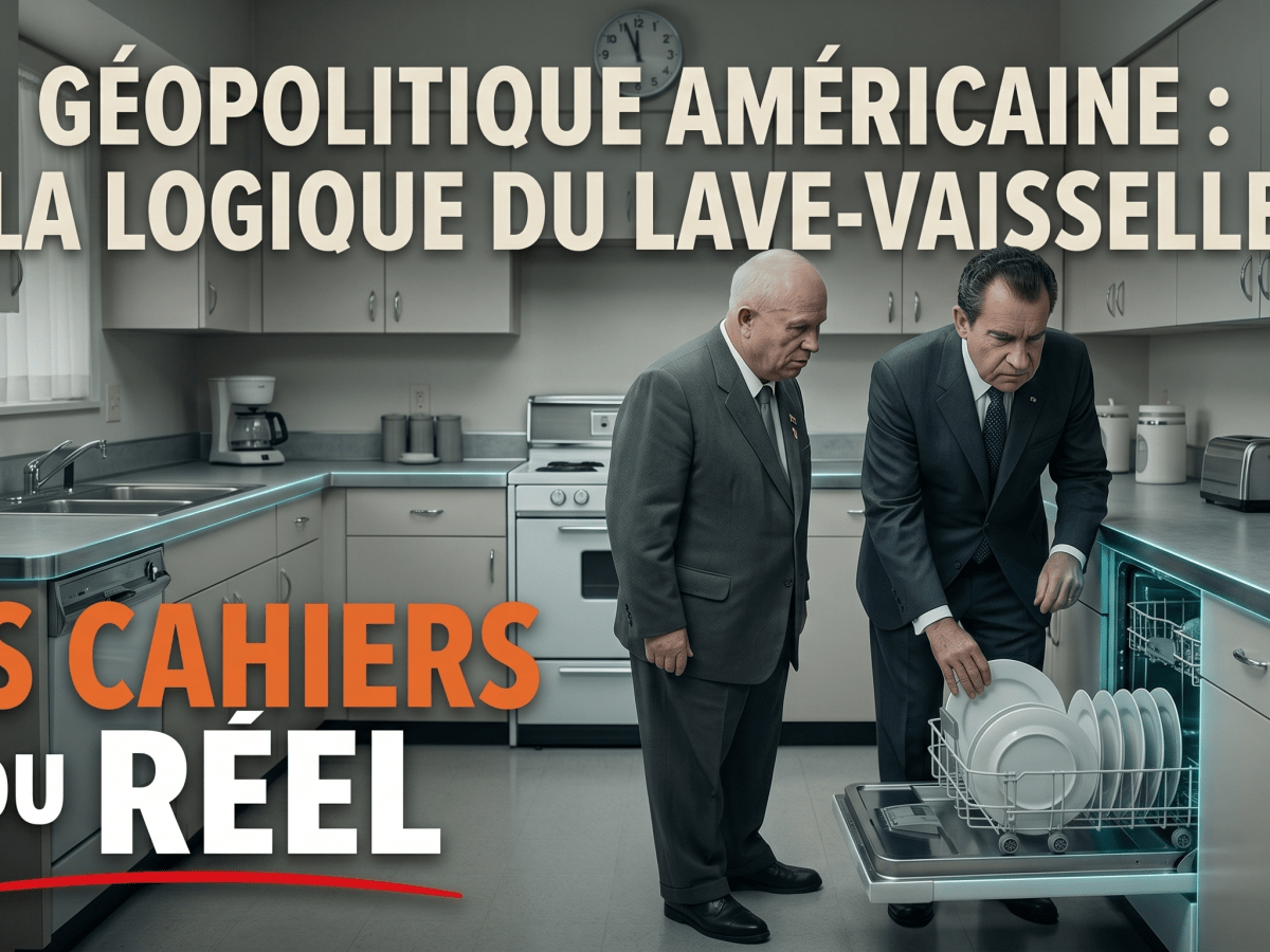 Géopolitique américaine : la logique du&nbsp;lave-vaiselle